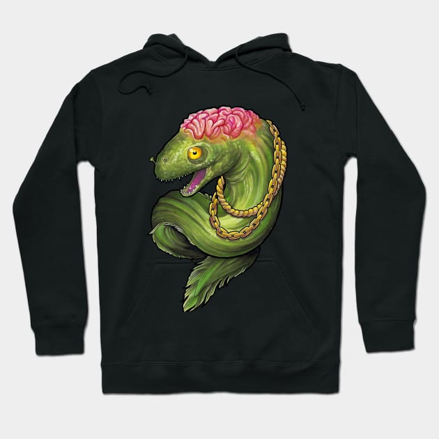 Gangsta Eel Hoodie by TimPangburn